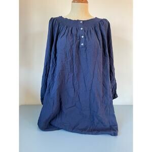 Lane Bryant womens blue top size 14/16